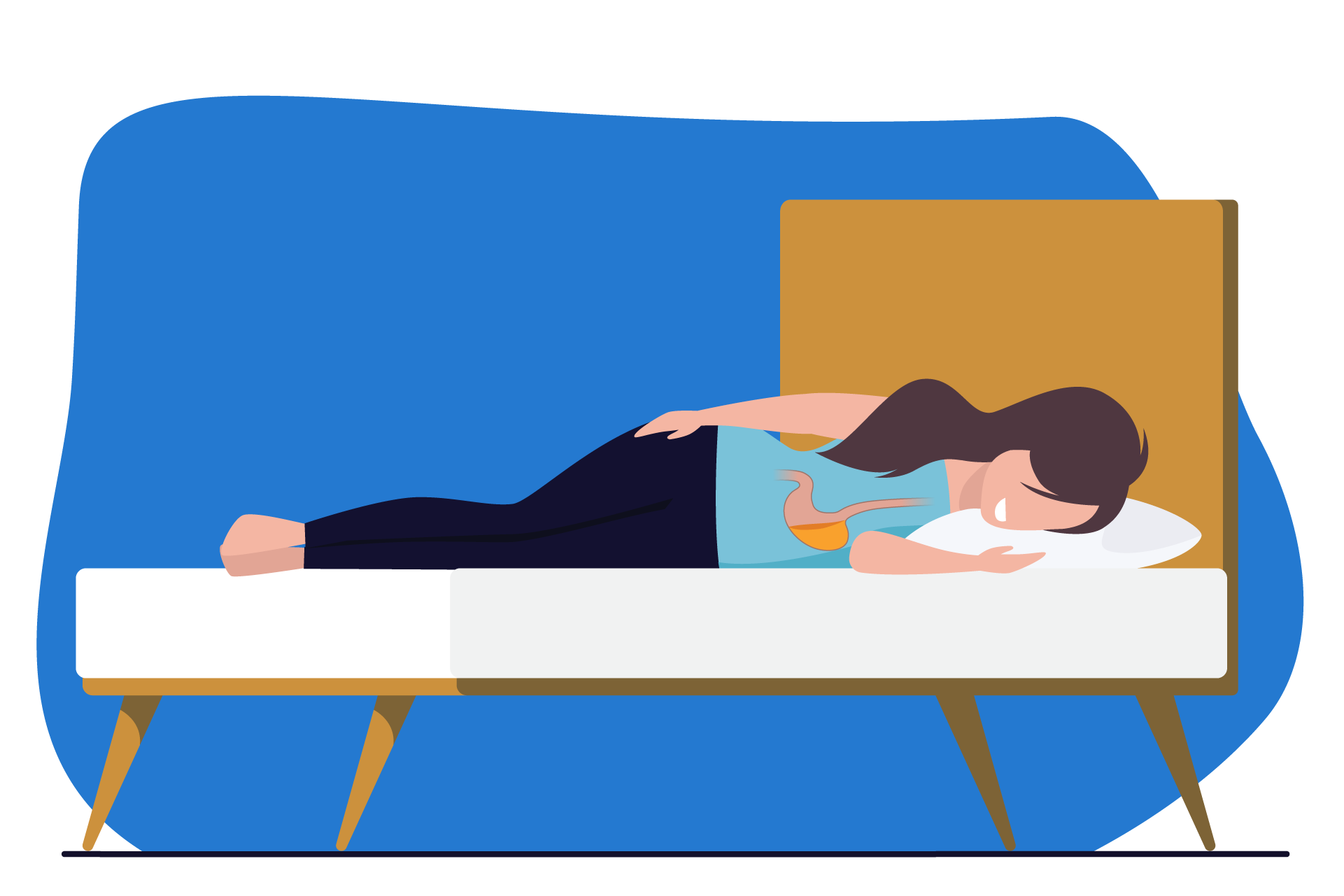 dormir sur le cote droit